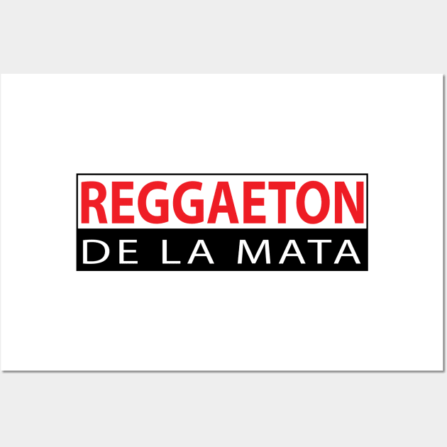 Reggaeton de la mata Wall Art by Estudio3e